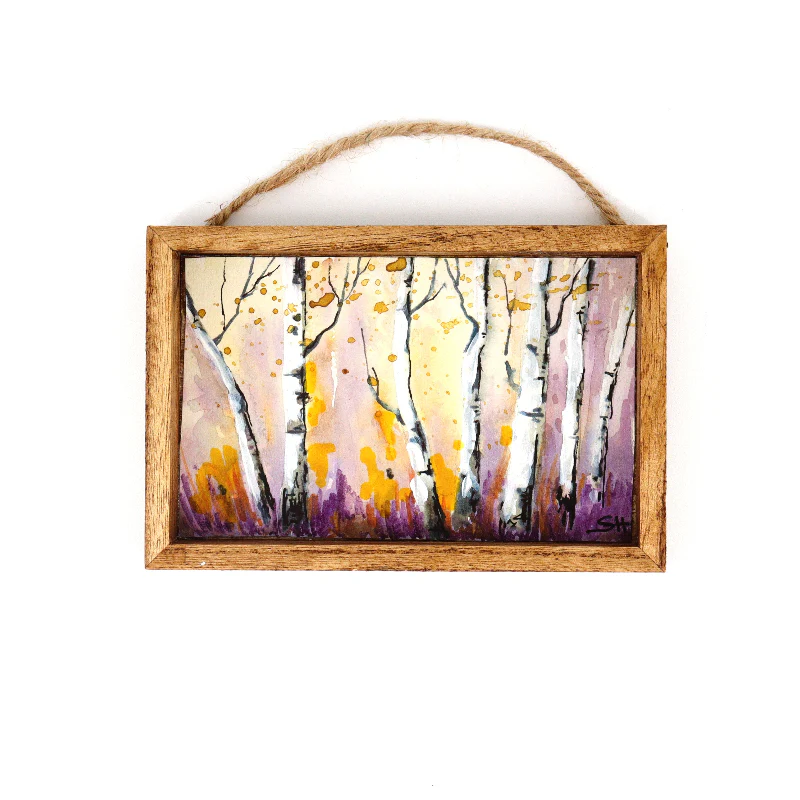 Framed Mini Watercolour Paintings 'Landscapes' - Image 11
