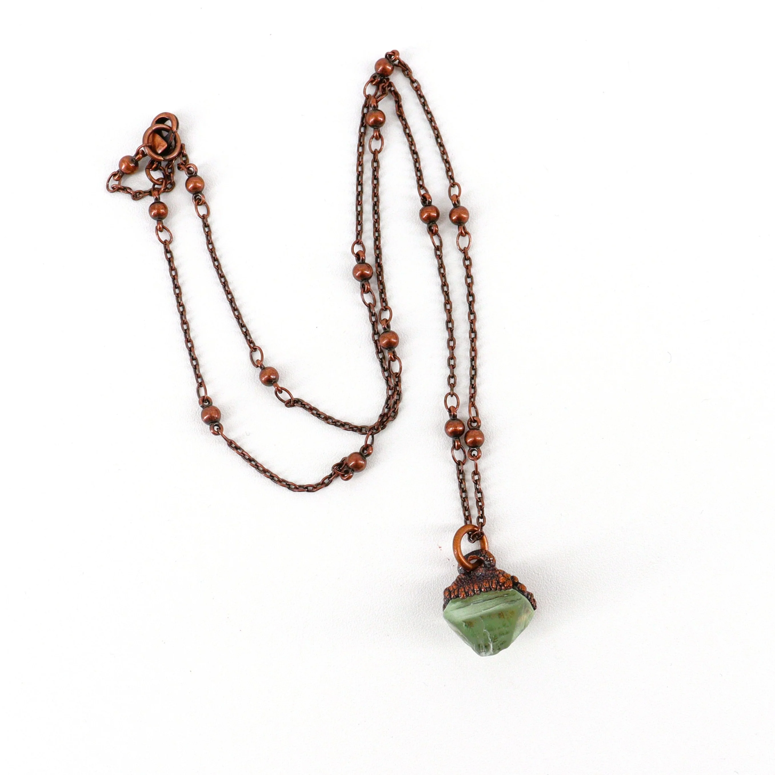 Gemstone and Copper Necklaces