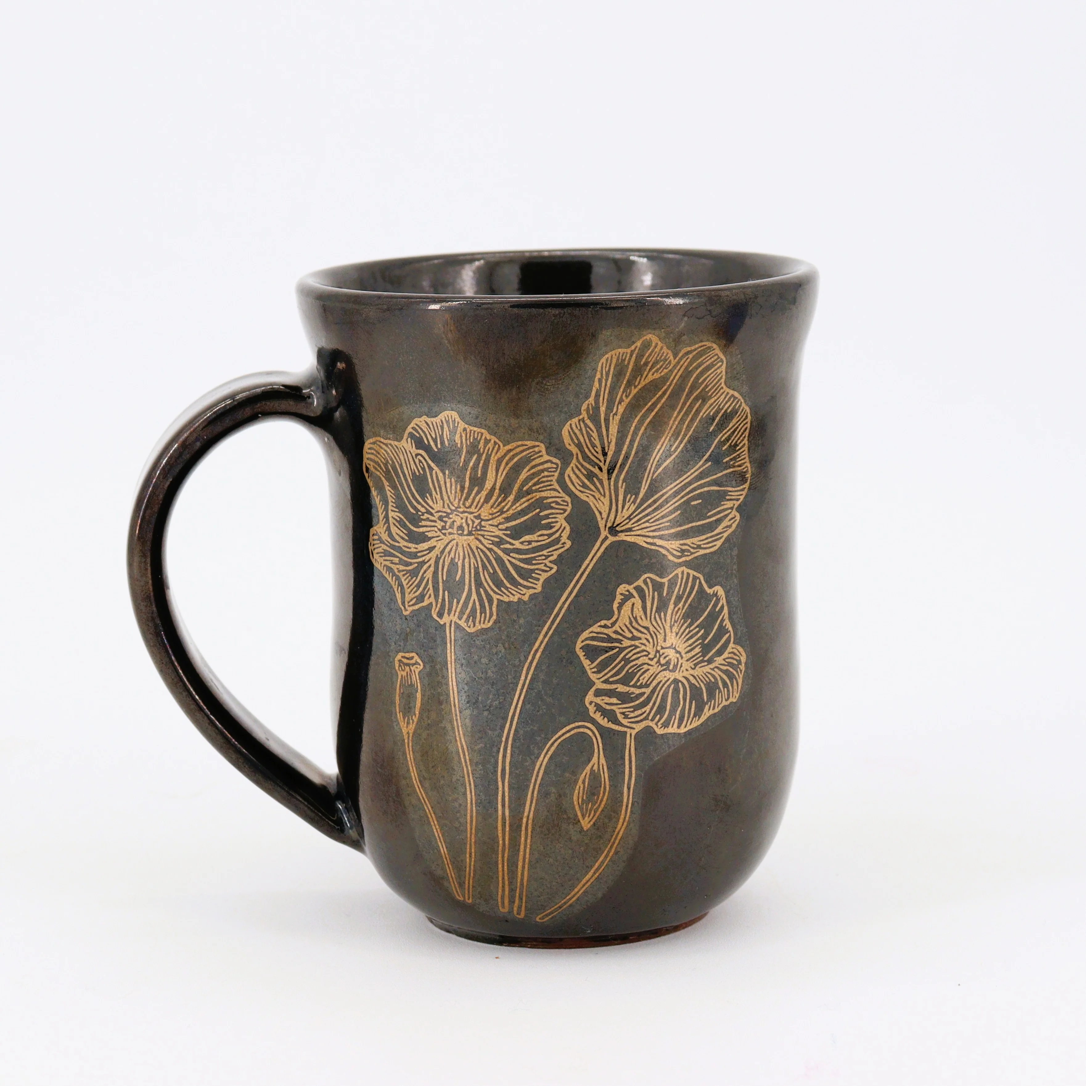 Golden Poppies Mug