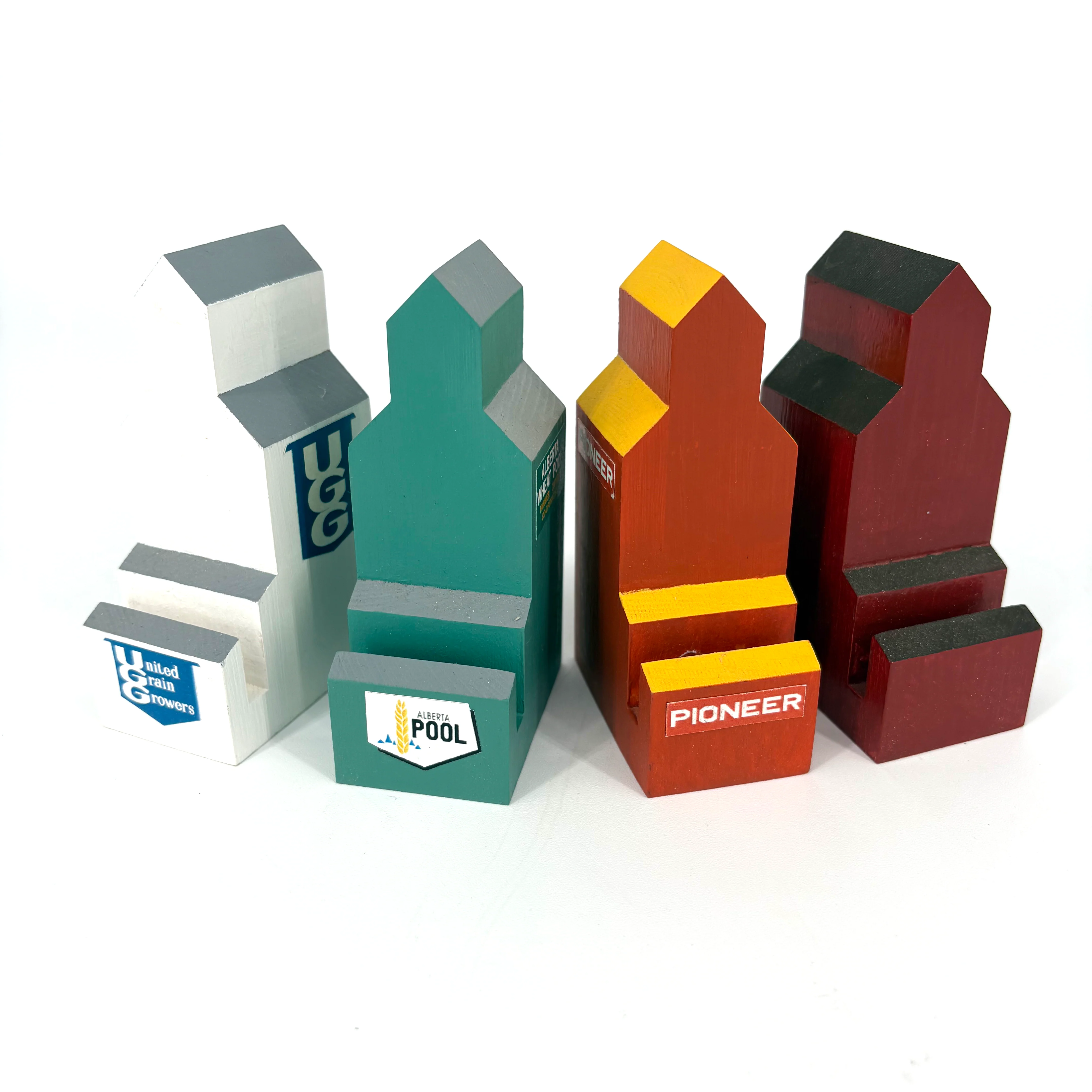 Grain Elevator Small Business Card Holder