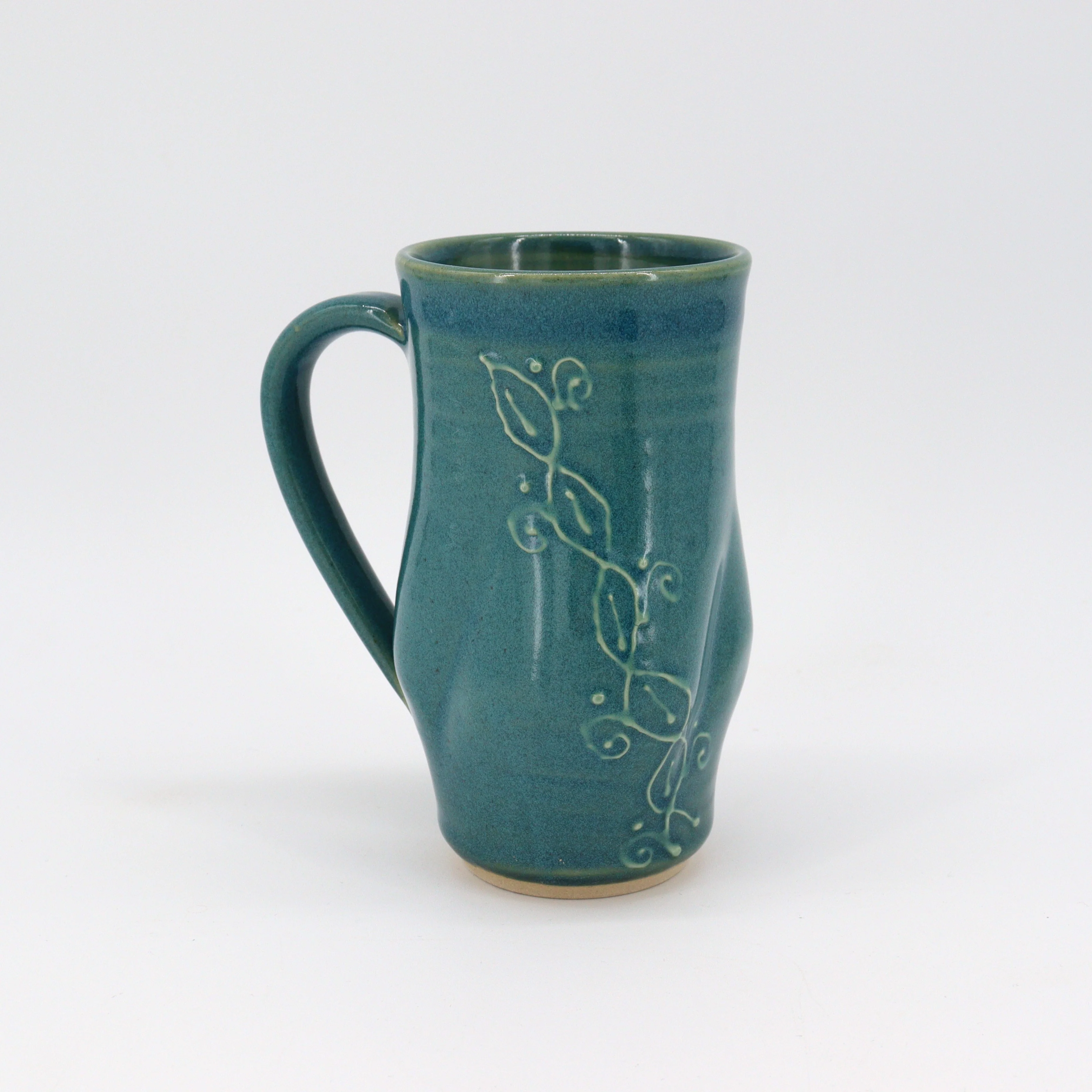 Green Slip Deco Mugs - Image 3