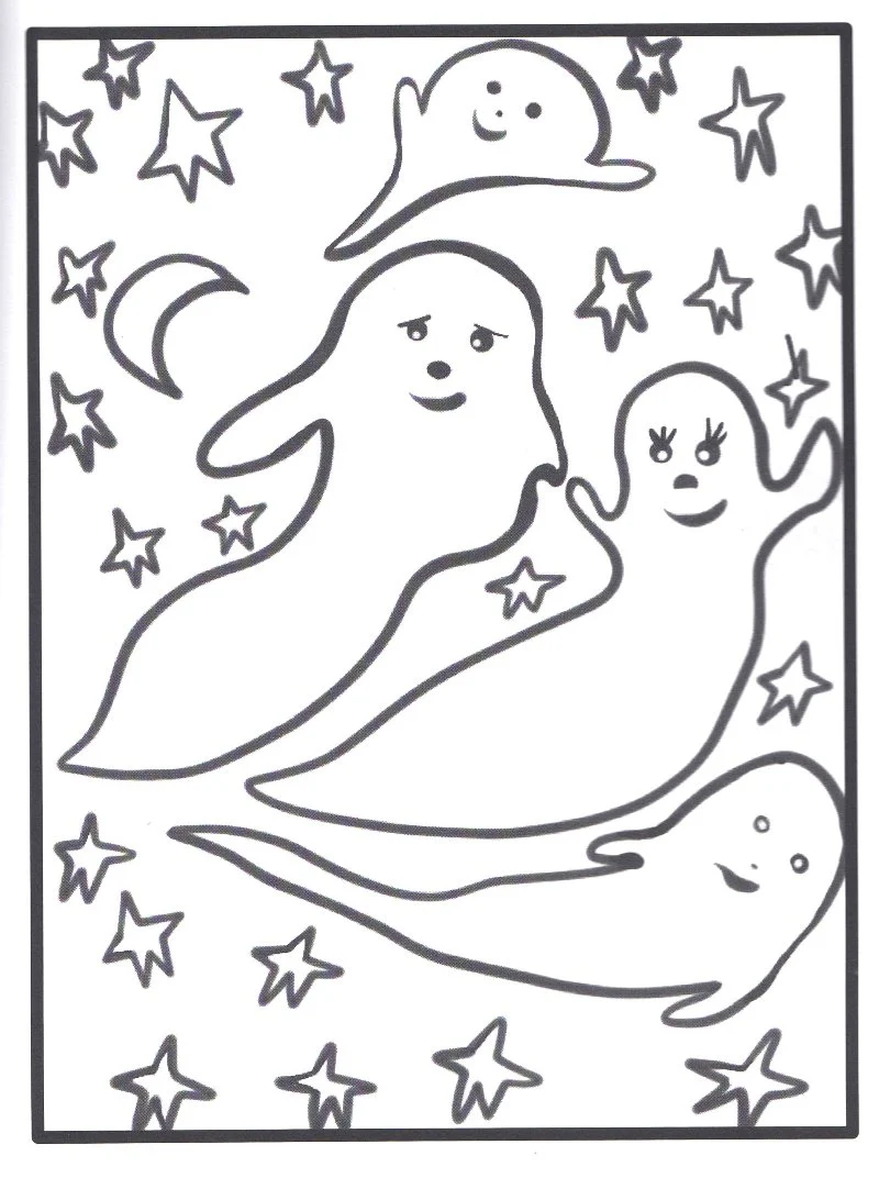 Halloween Colouring Book/Livre à colorier - Image 2