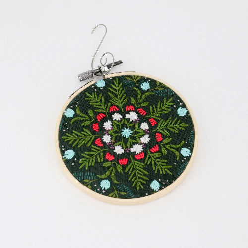Hand Embroidered Ornament - Image 13