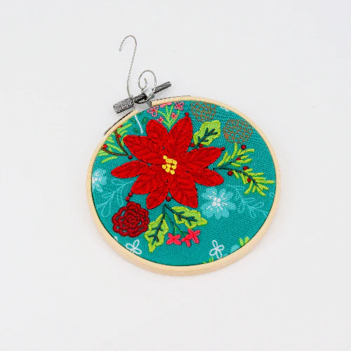 Hand Embroidered Ornament - Image 9