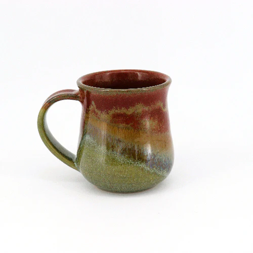 Brown Tones Handmade Ceramic Mug - Image 4