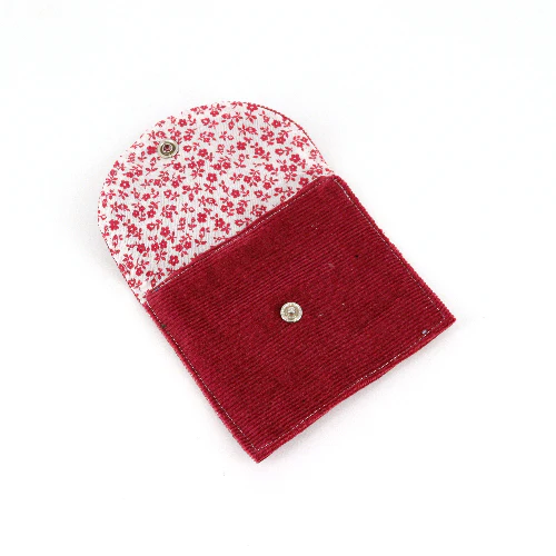 Handsewn Corduroy Snap Pouch - Image 7