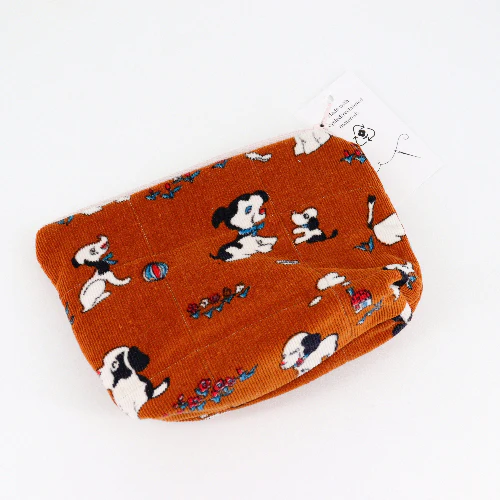 Handsewn Medium Flat Bottom Zippered Pouch