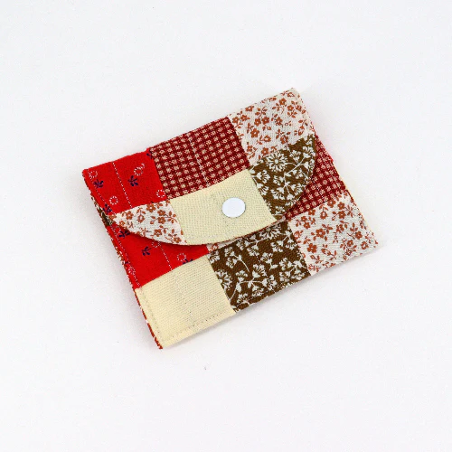 Handsewn Quilted Snap Pouch - Image 10