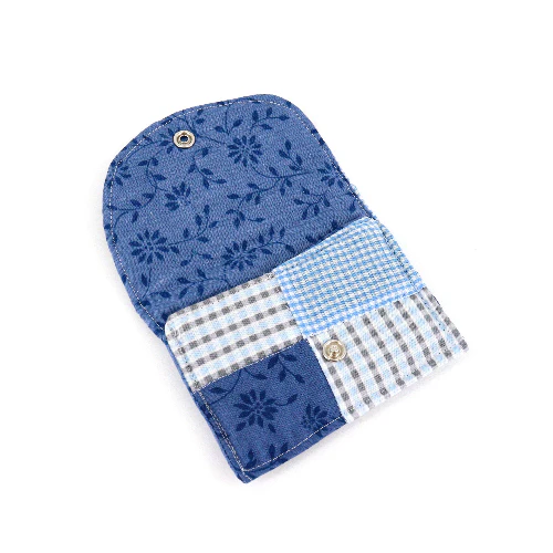 Handsewn Quilted Snap Pouch - Image 5