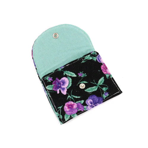 Handsewn Quilted Snap Pouch - Image 8