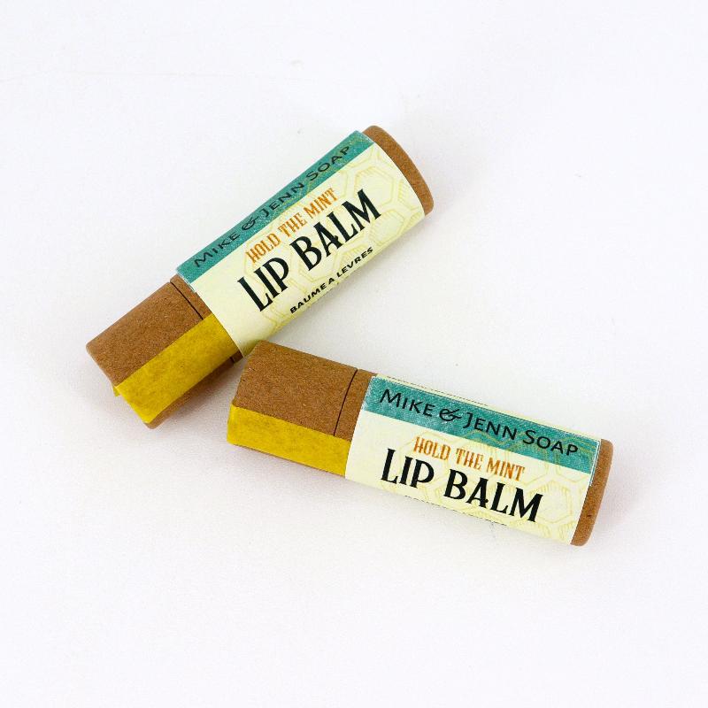 Hold The Mint Plain Lip Balm