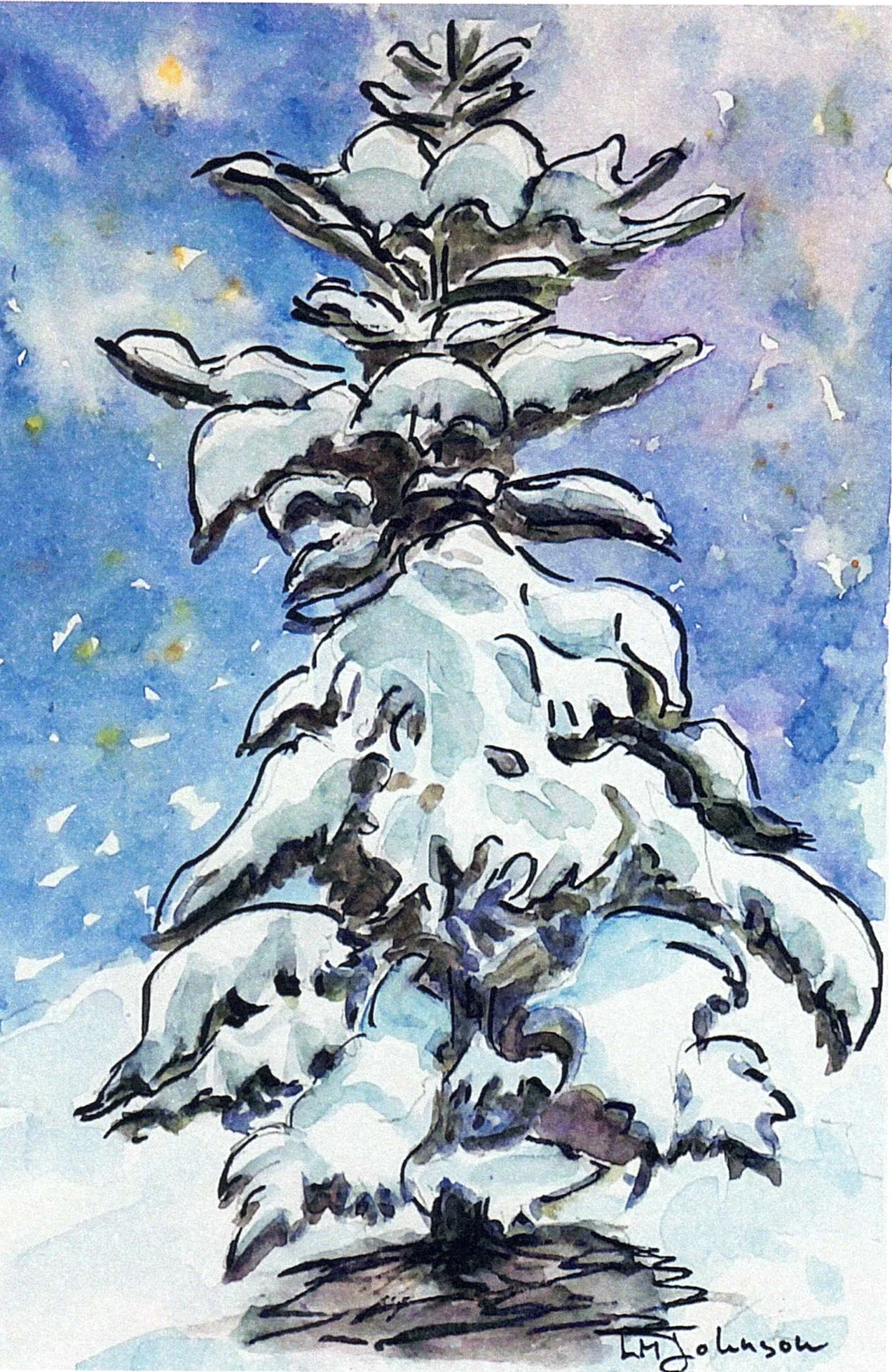 Holiday Greeting cards by Luise Mendler-Johnson - Image 2