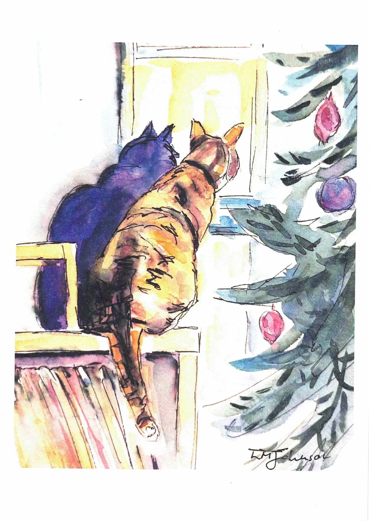Holiday Greeting cards by Luise Mendler-Johnson - Image 3