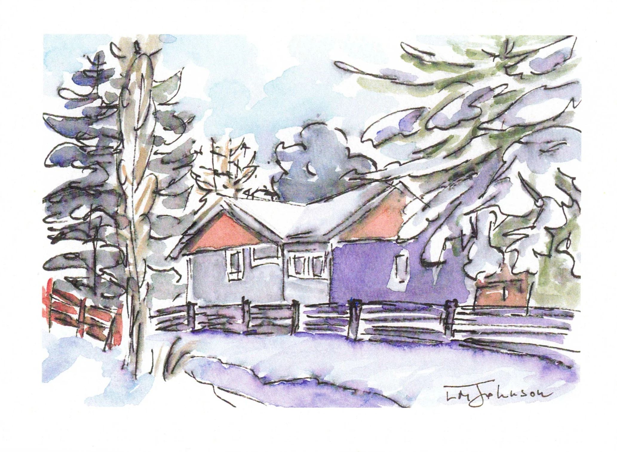 Holiday Greeting cards by Luise Mendler-Johnson - Image 4