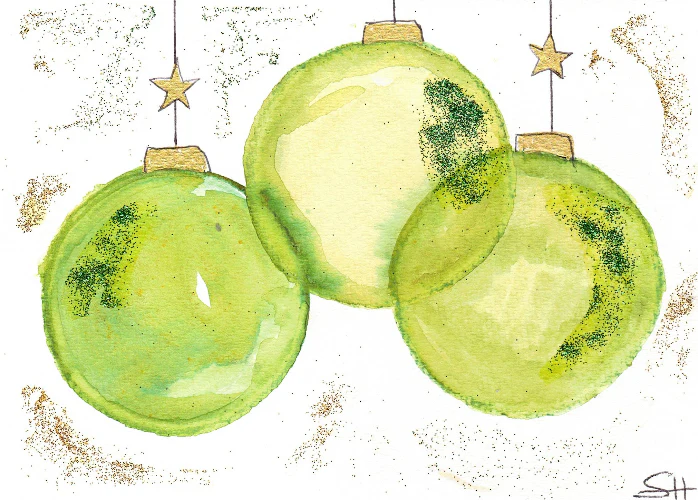 'Holiday Series' Original Art Card - Image 8