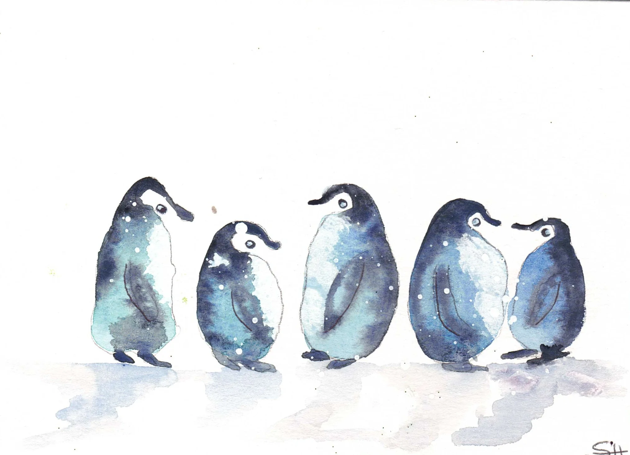 'Holiday Series' Original Art Card - Image 9