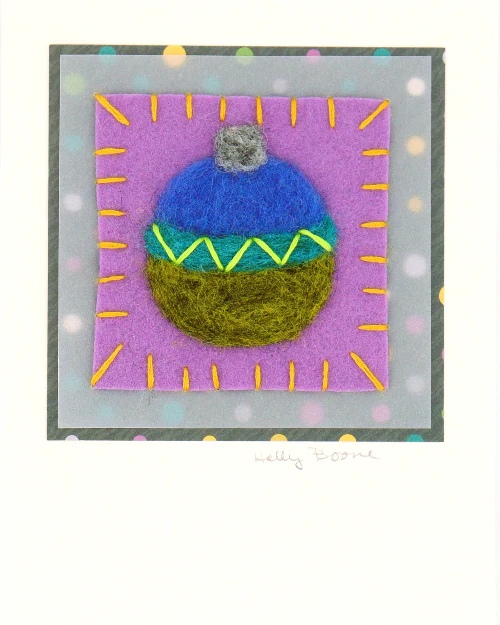 Holly Boone Art Cards - Christmas Baubles - Image 2