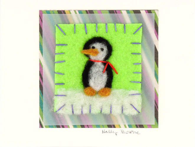 Holly Boone Art Cards - Penguin