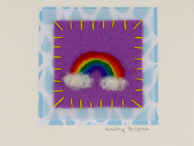 Holly Boone Art Cards - Rainbows