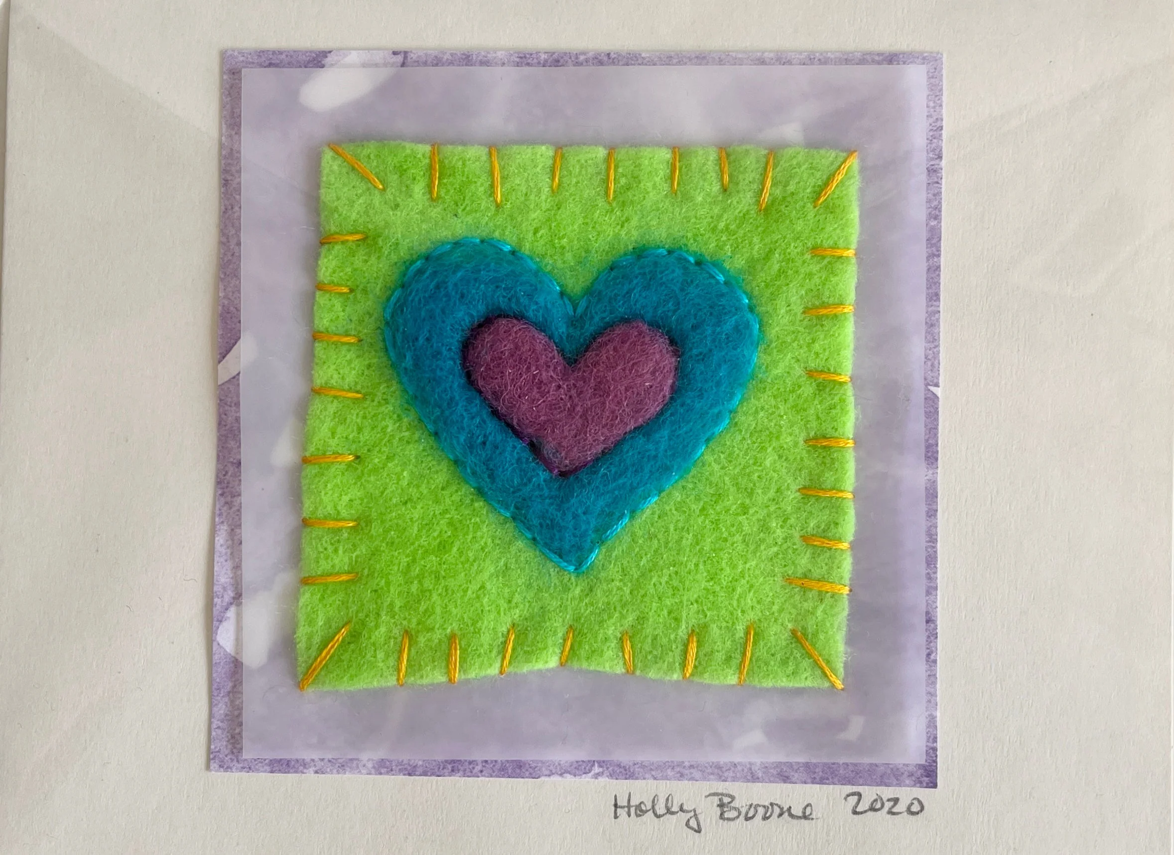 Holly Boone Art Cards - Single Hearts - Image 3