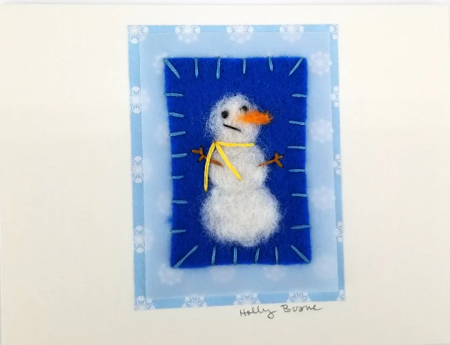 Holly Boone Art Cards - Snowmen - Image 2