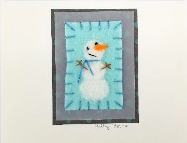 Holly Boone Art Cards - Snowmen - Image 3