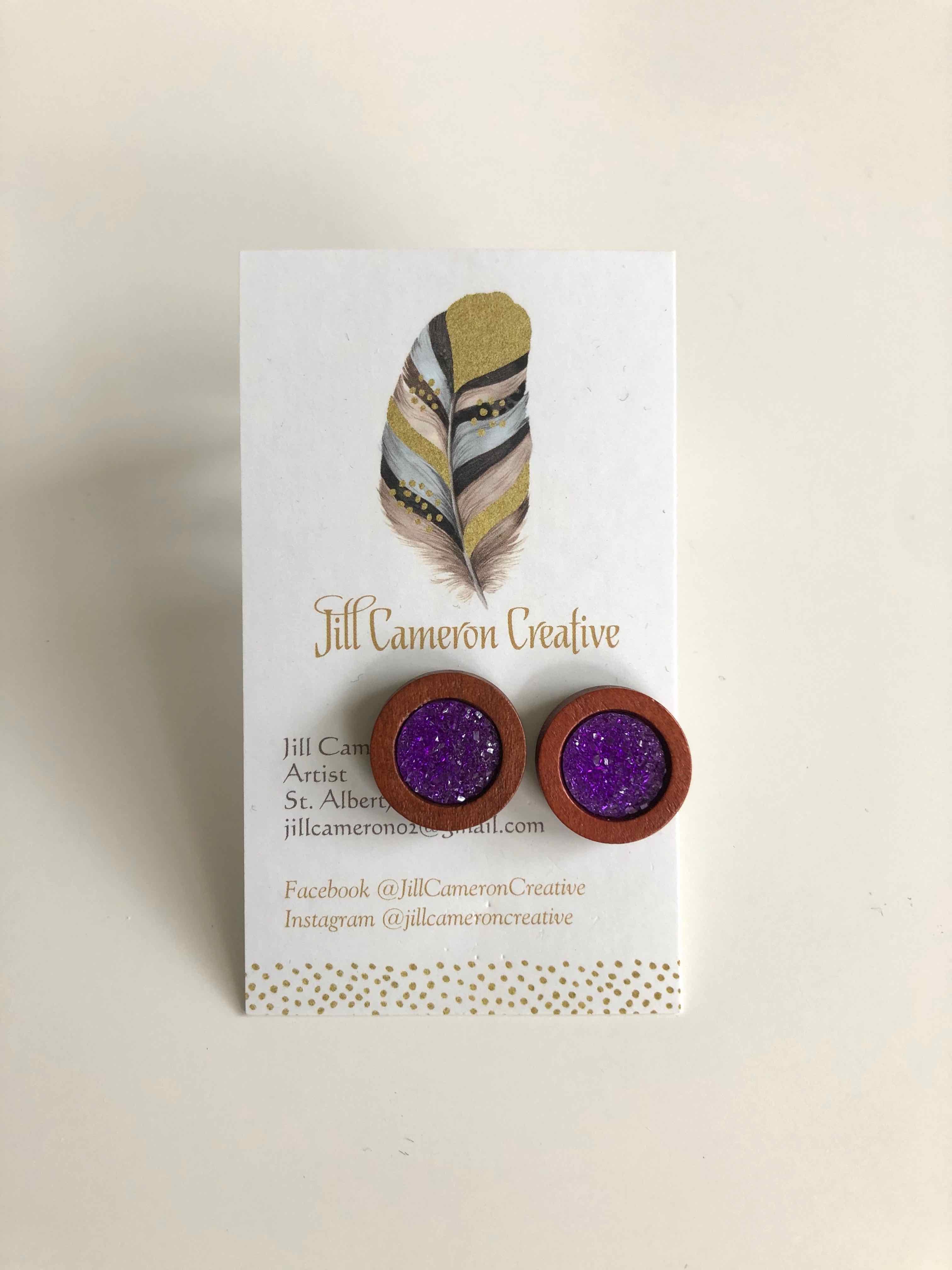 Wooden Earrings - Image 3