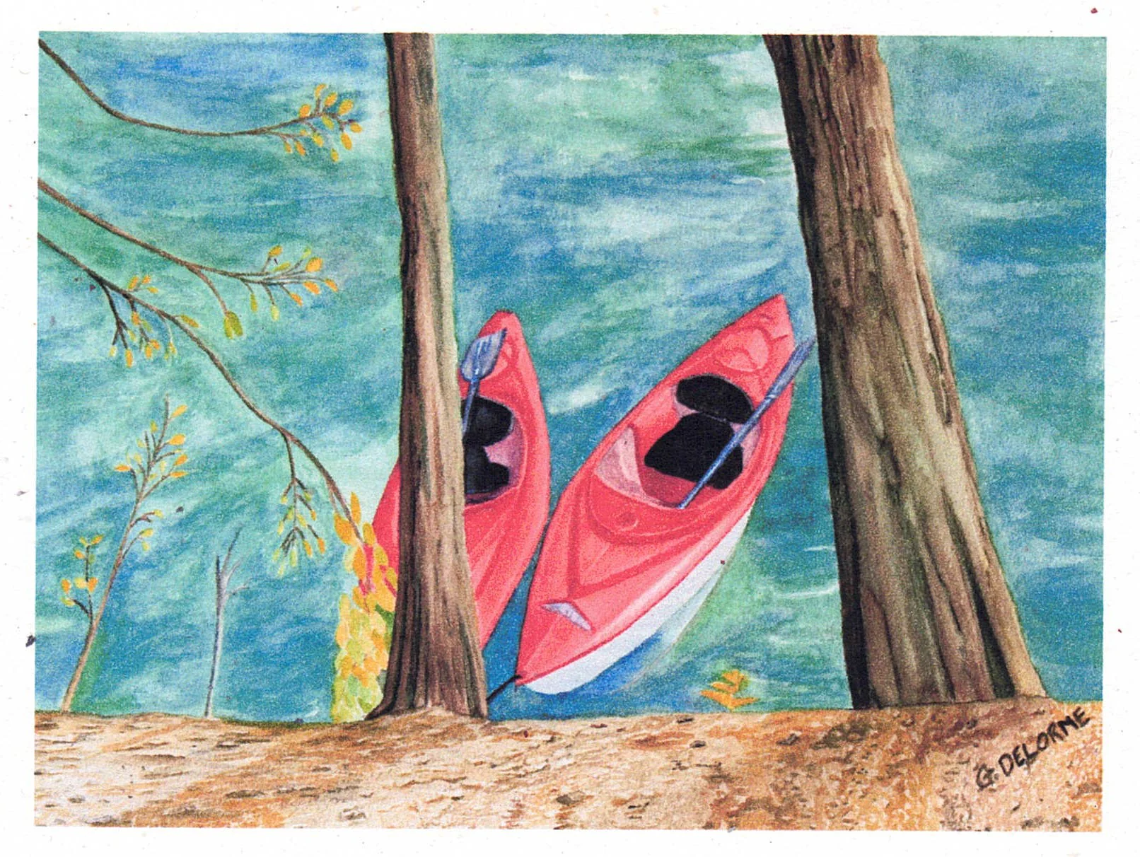Landscape Art Cards by Gerald Delorme - Image 3