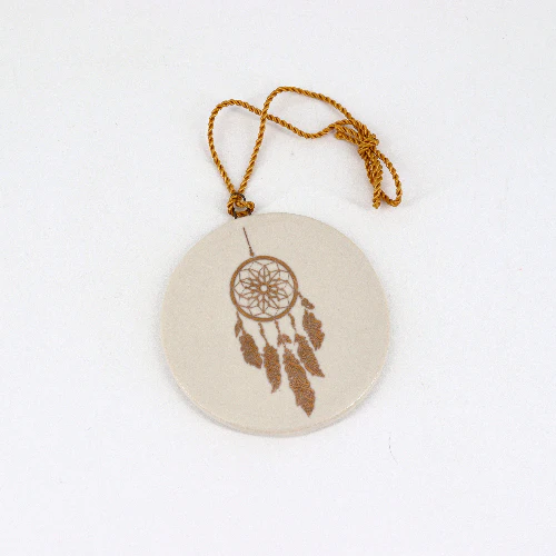 Large Handmade Ceramic Holiday Ornaments - Image 2