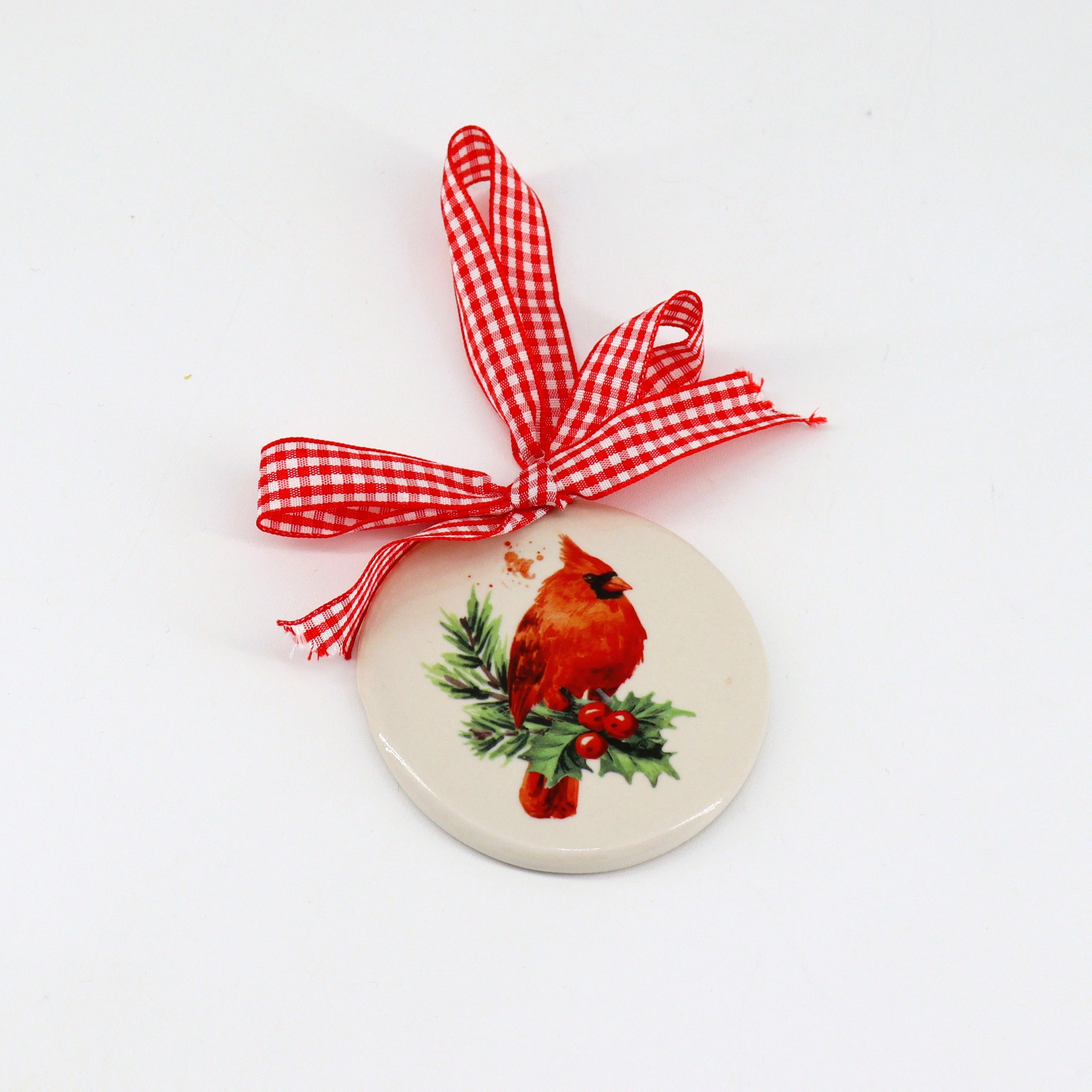 Large Handmade Ceramic Holiday Ornaments - Image 3