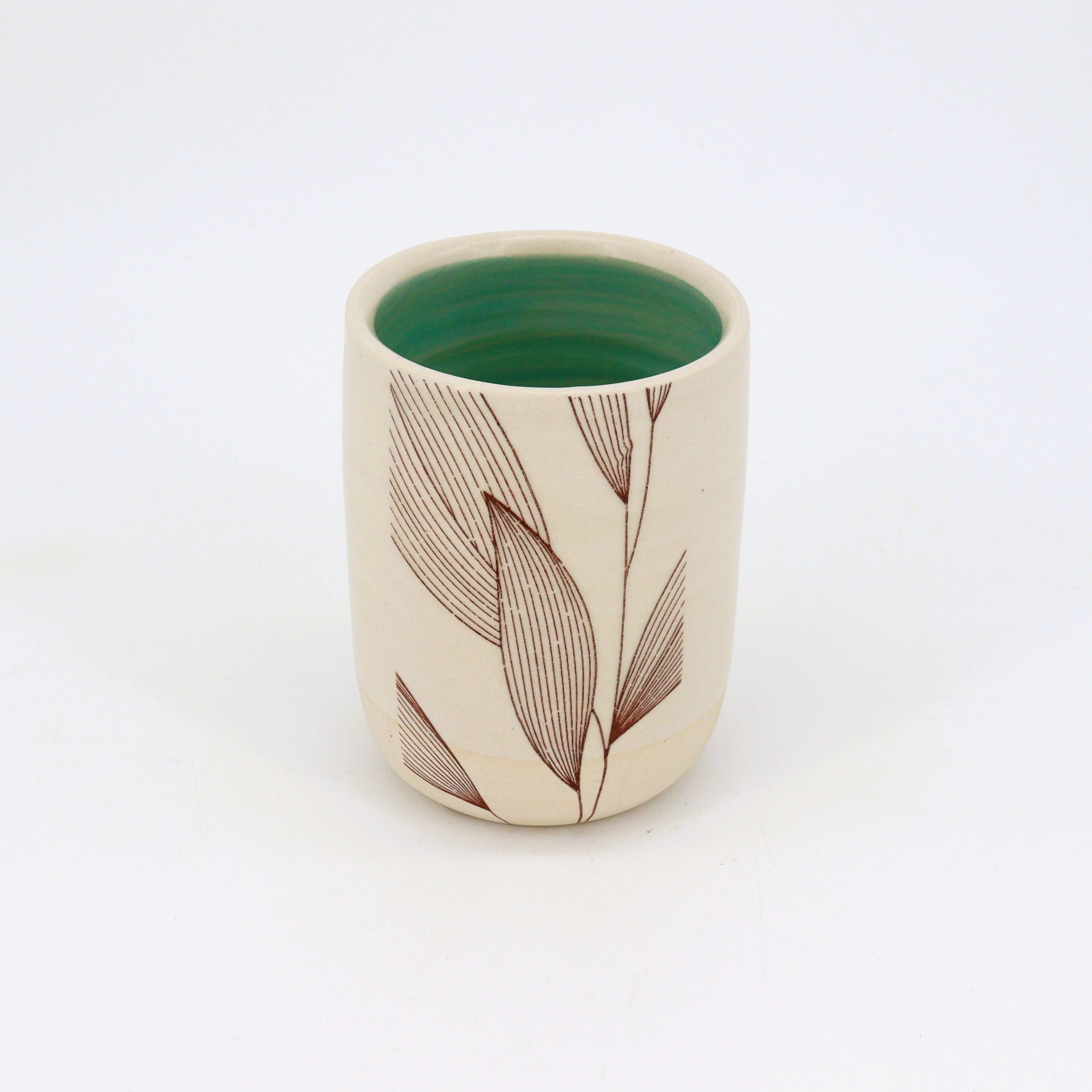 Leaf Cups with Colour