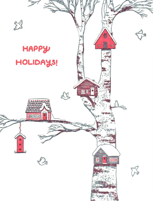 Letterpress Printed Christmas Cards - Image 4