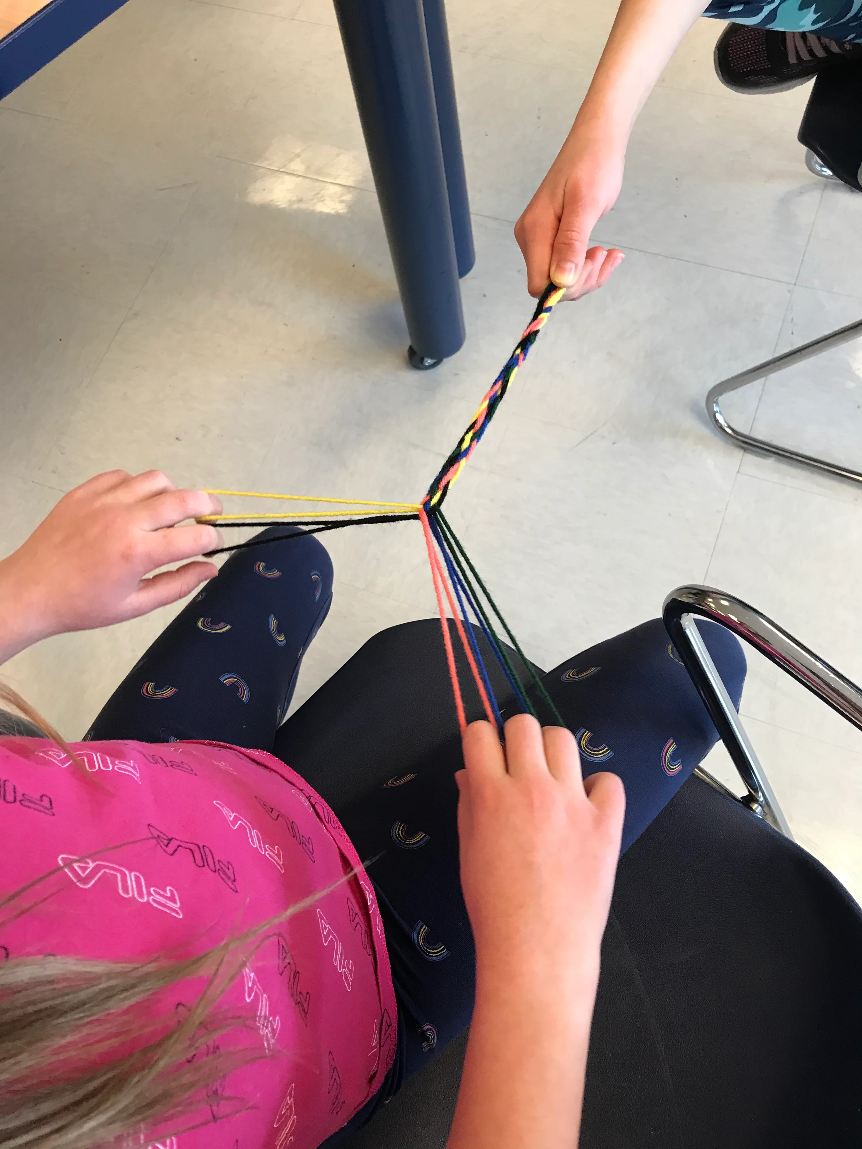 Métis Finger Weaving