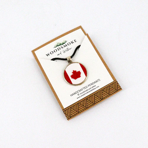 Oh Canada Pendant Necklace