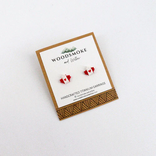 Oh Canada Stud Earrings