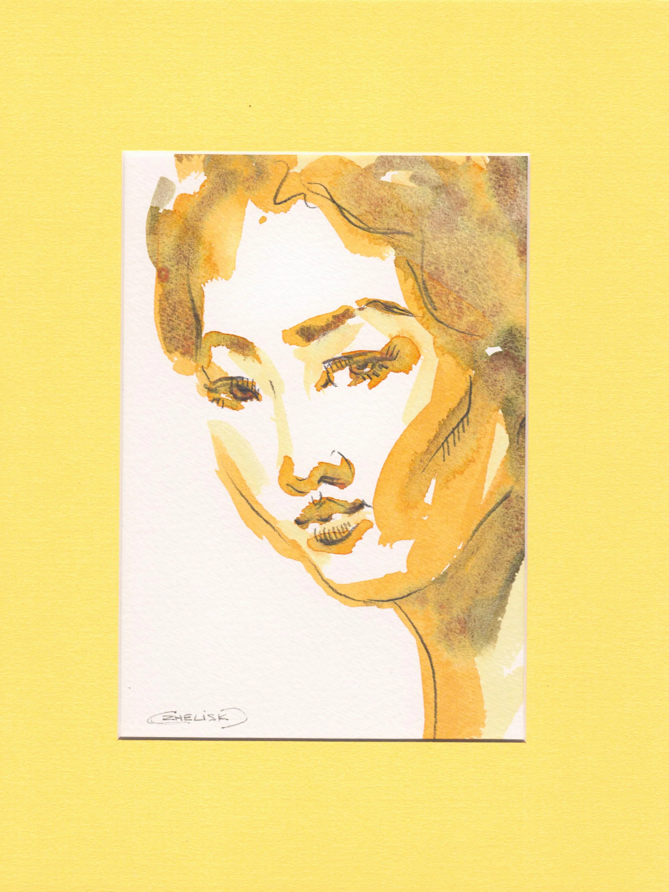 Original Portrait Paintings by Oksana Zhelisho