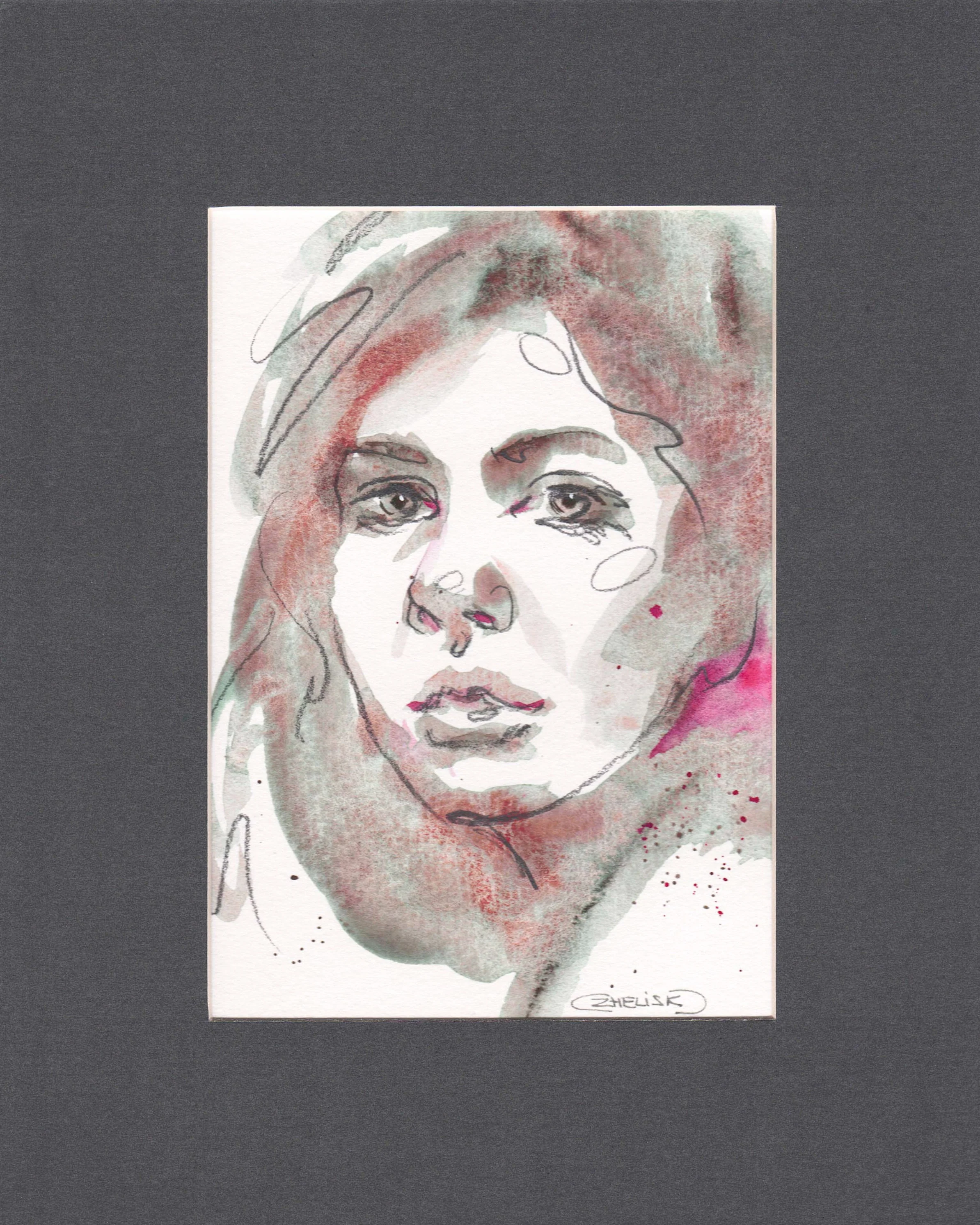 Original Portrait Paintings by Oksana Zhelisho - Image 4