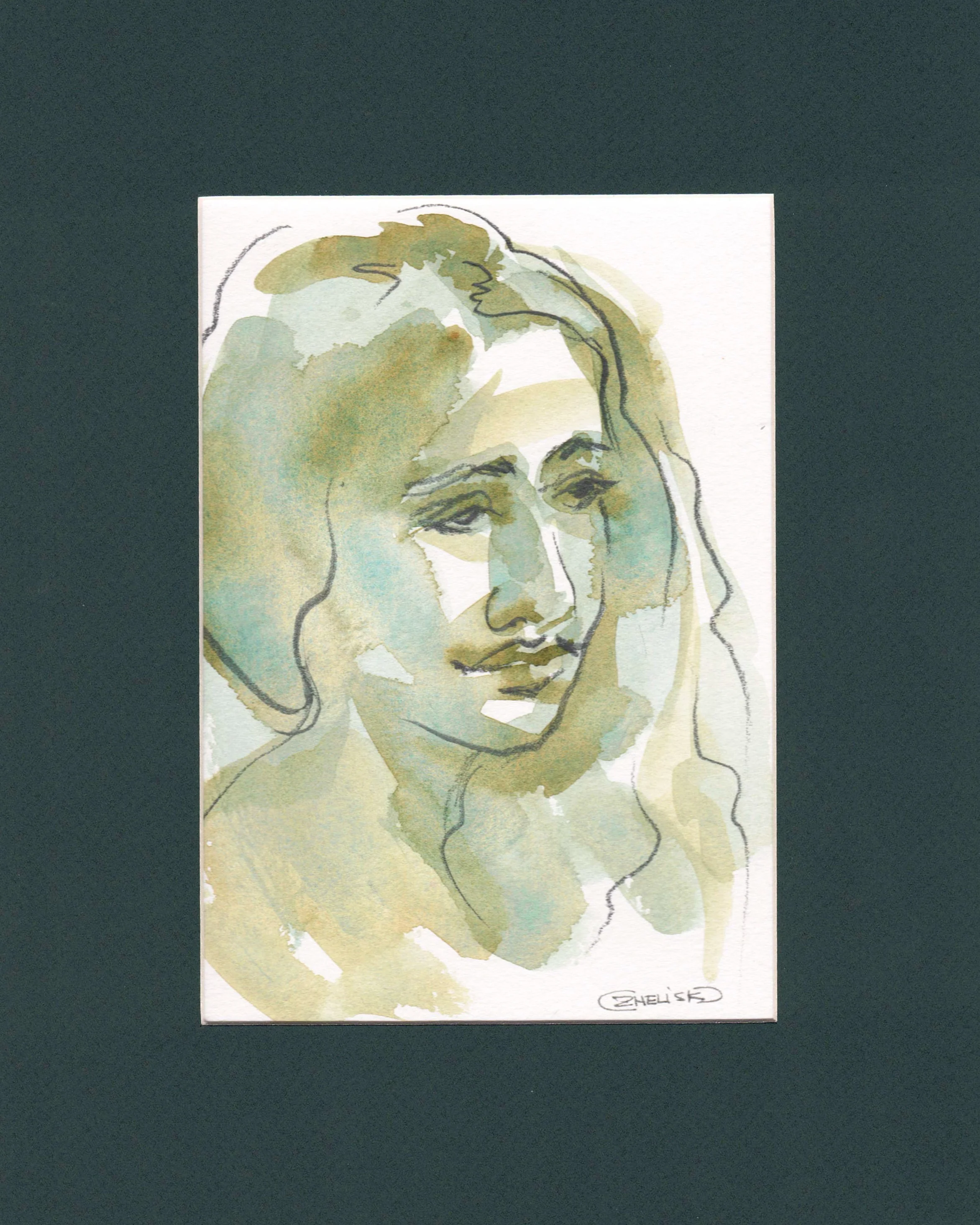 Original Portrait Paintings by Oksana Zhelisho - Image 6