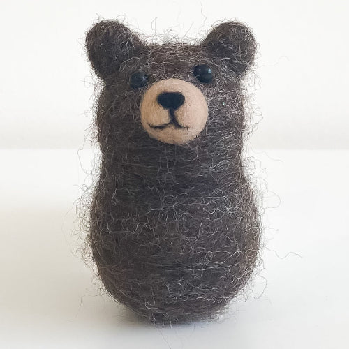 Felted Wildlife Ornaments