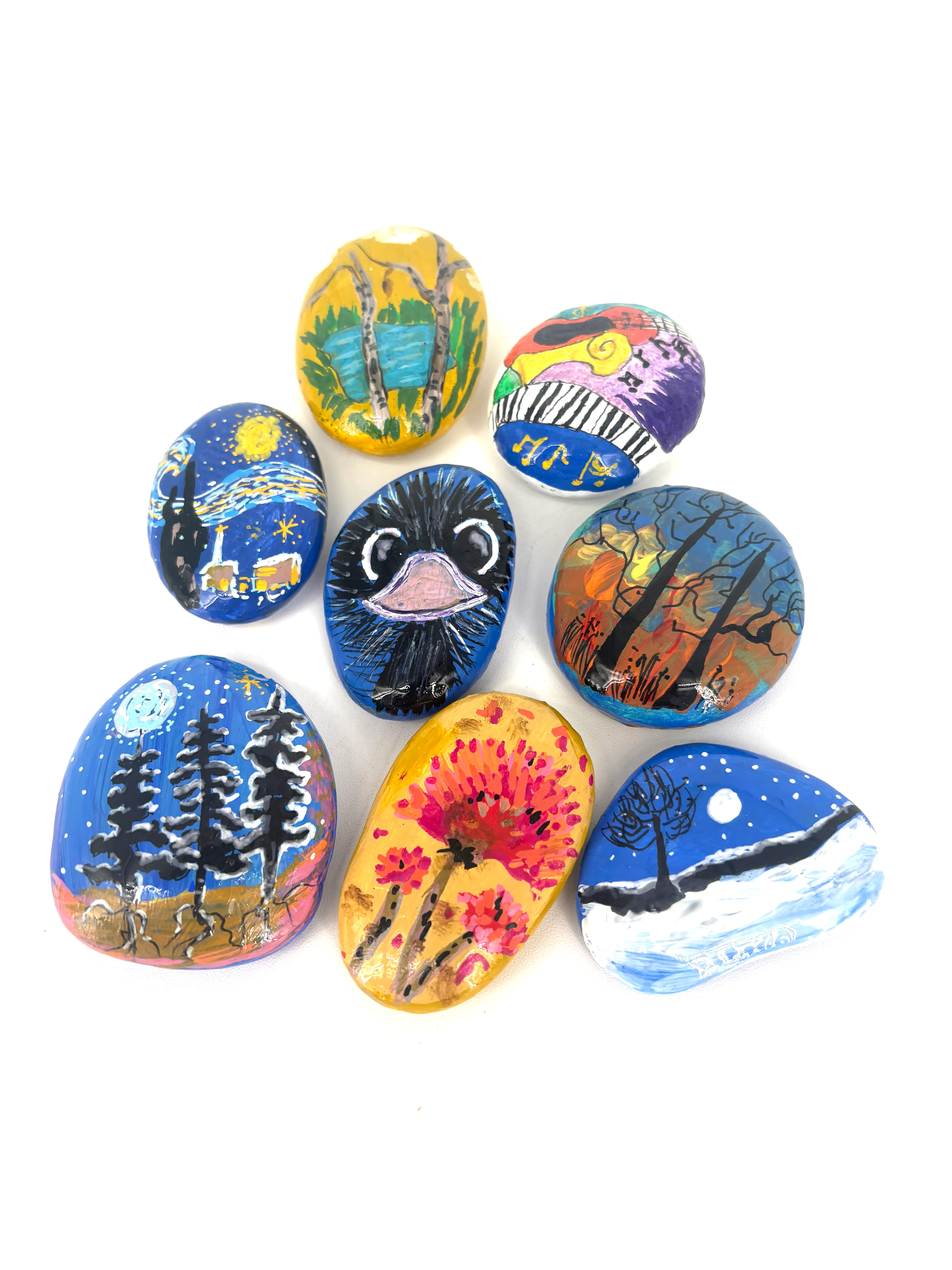 Painted Rocks