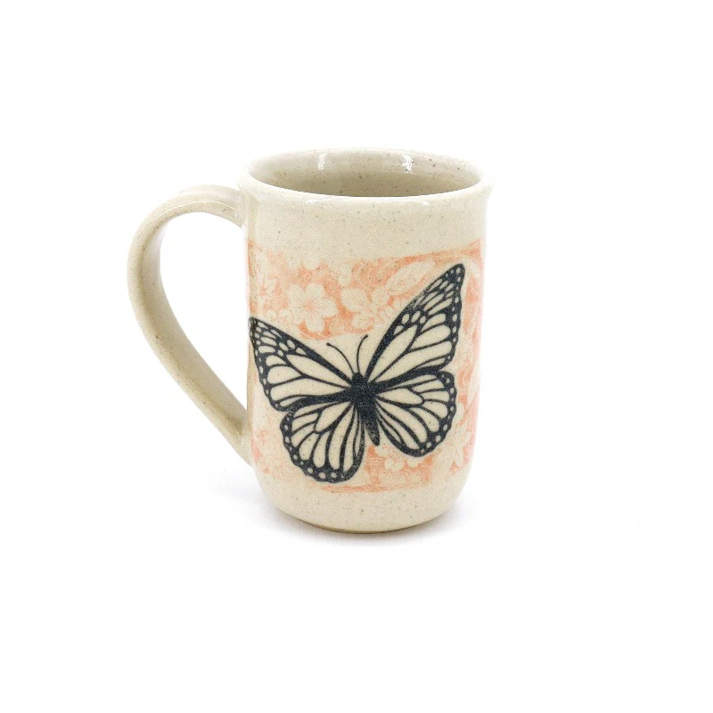 Peach Patterned Mug - Image 2