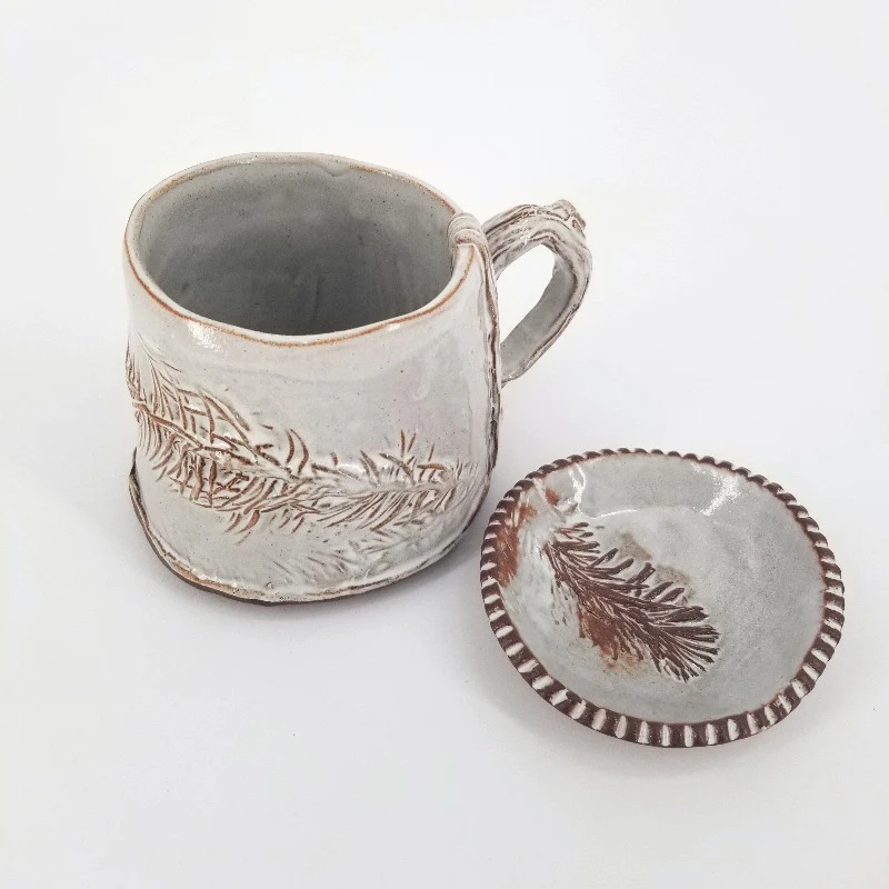 Prairie Embossed Mugs and Trivet Set - Image 3