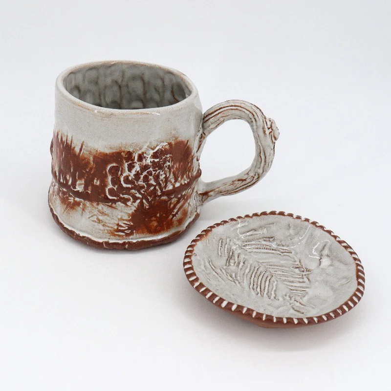 Prairie Embossed Mugs and Trivet Set - Image 6
