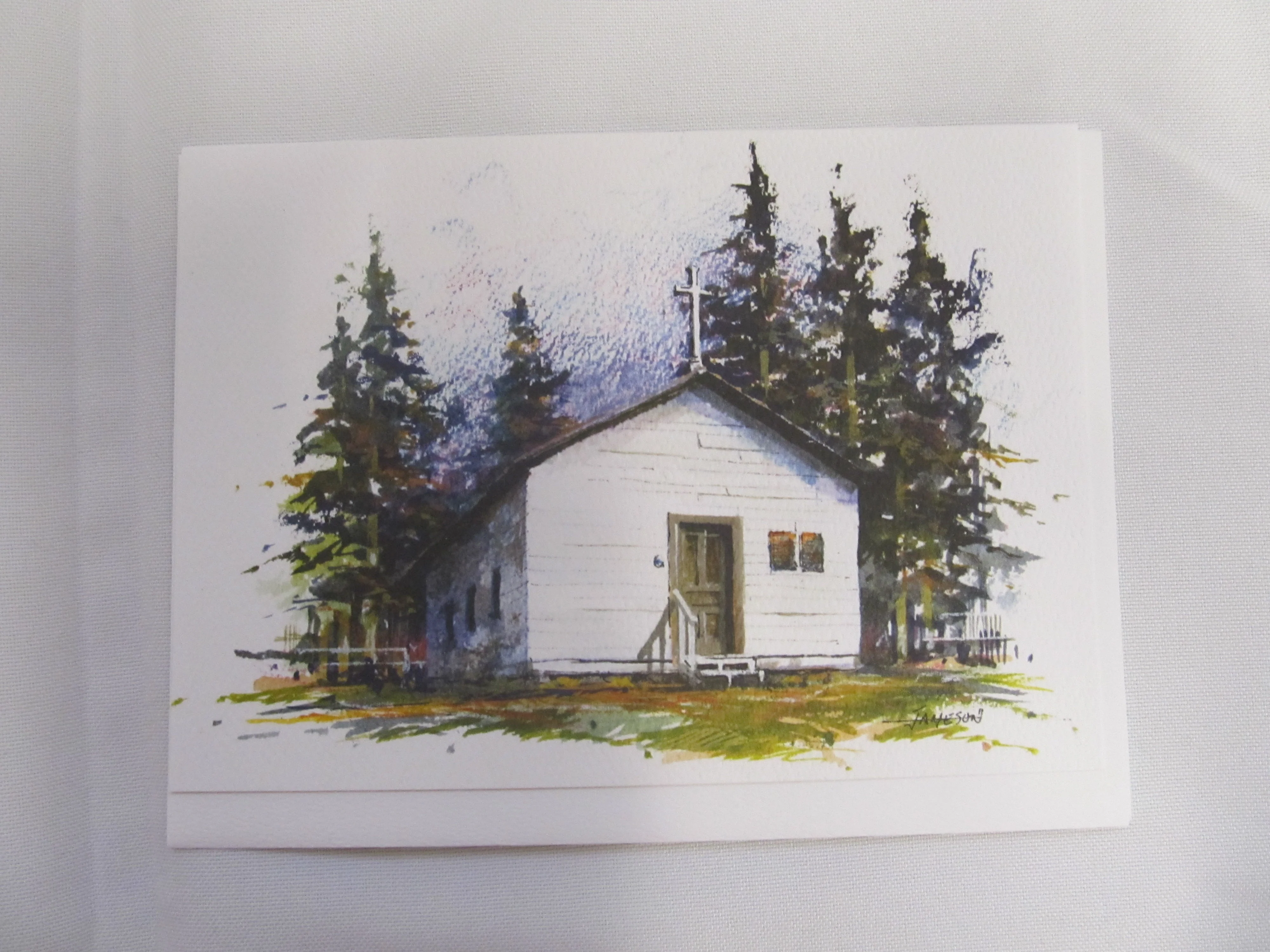 Father Lacombe Chapel 12x17" print