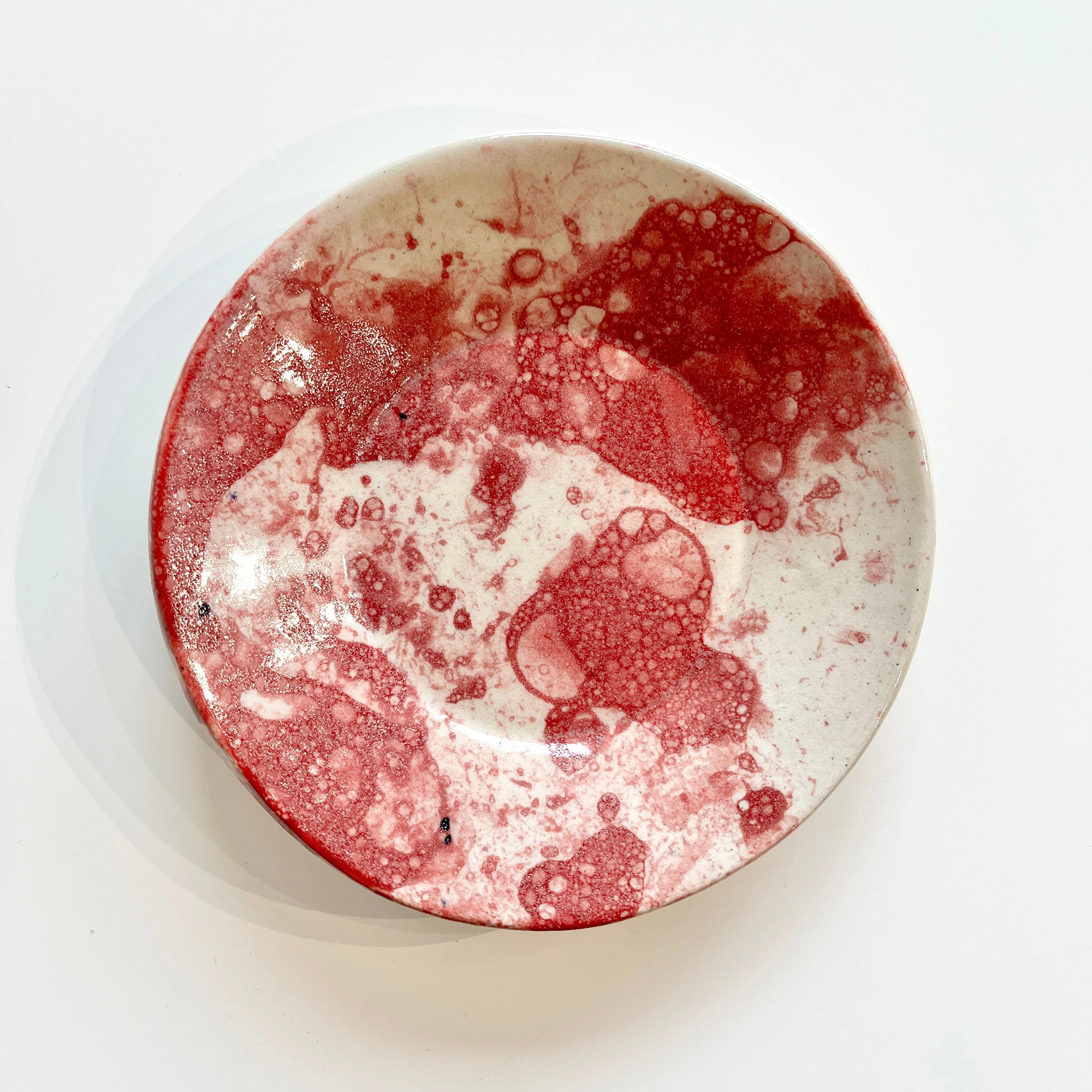Red & White Plates - Image 2