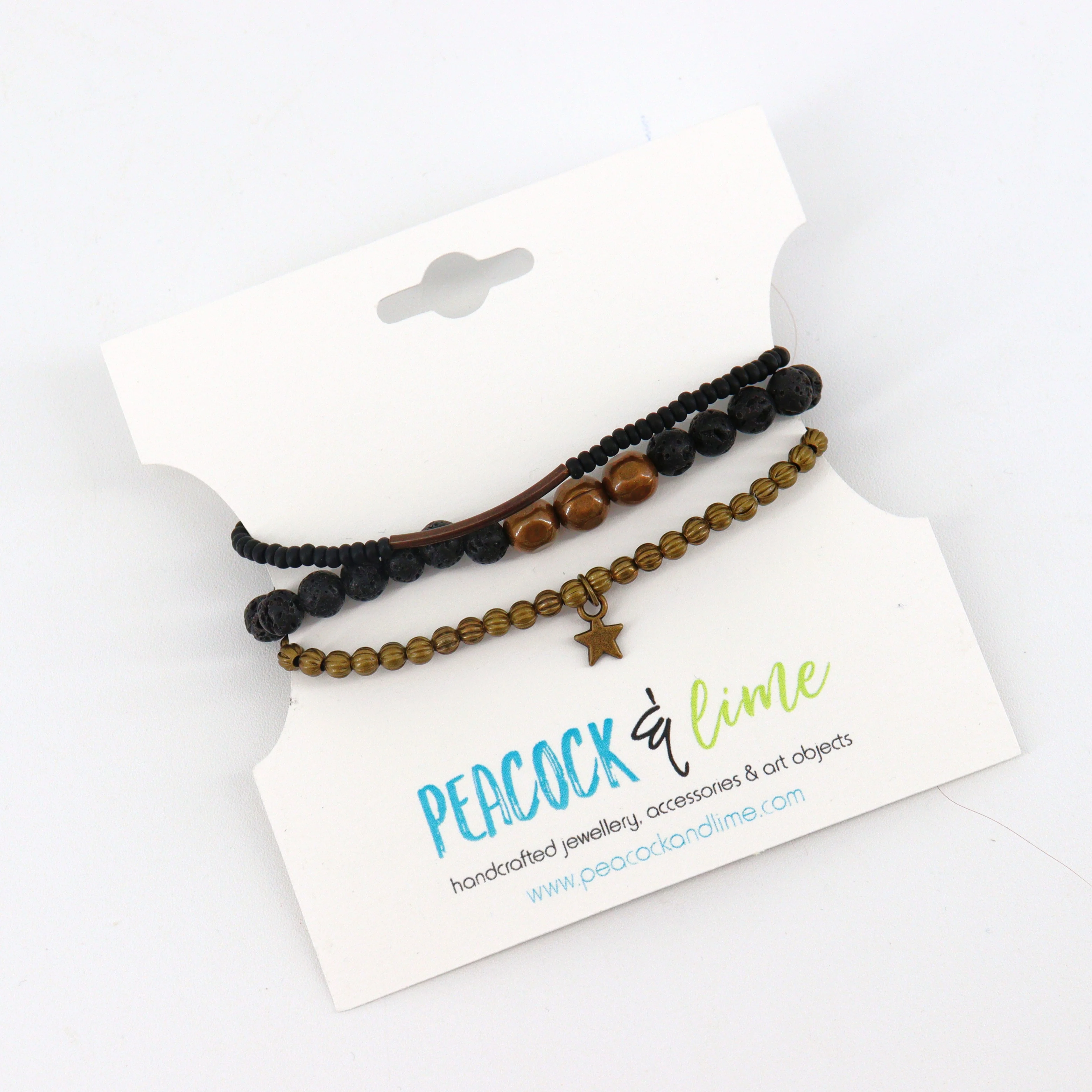 Set of Three Beachy Bracelet Stack - Image 3