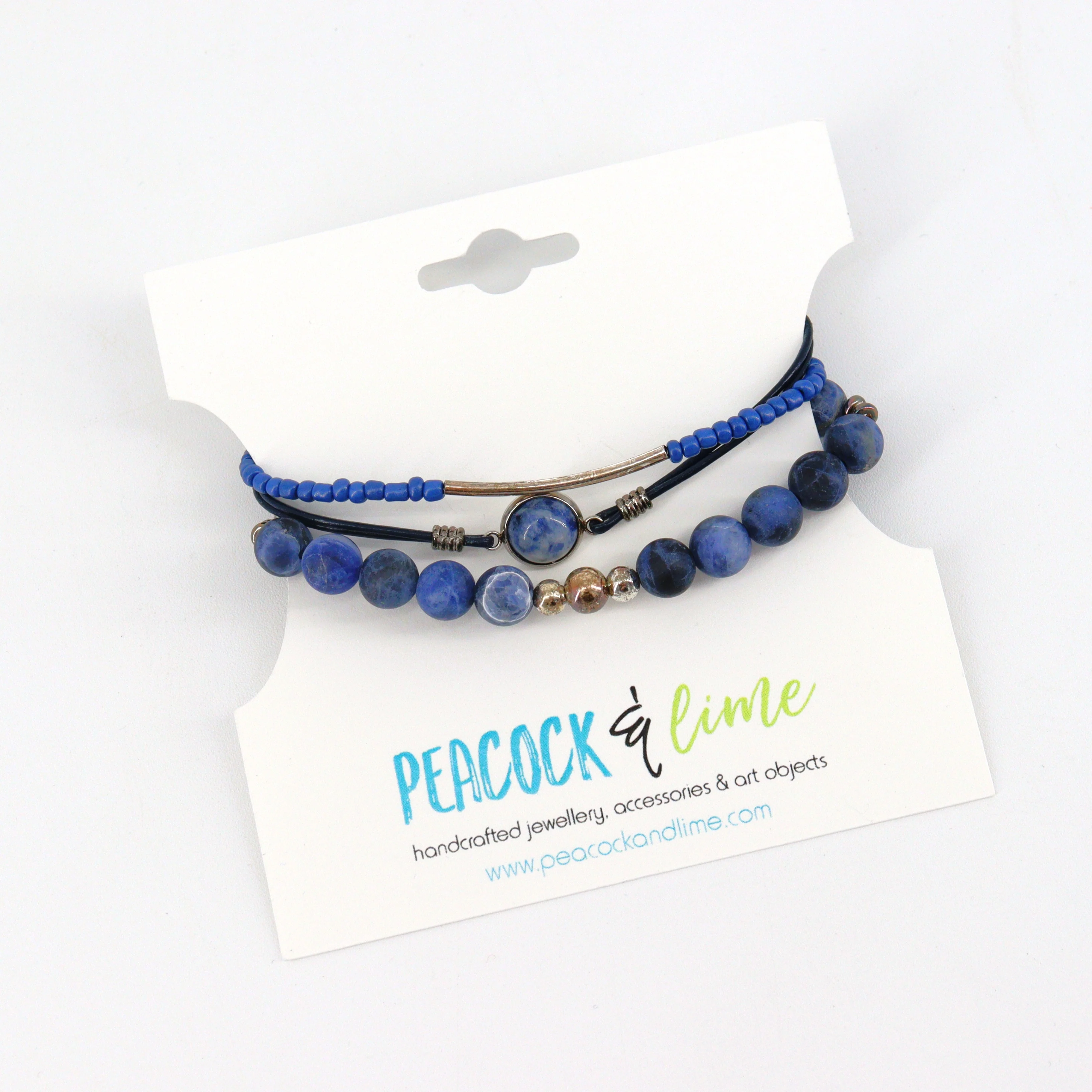 Set of Three Beachy Bracelet Stack - Image 4