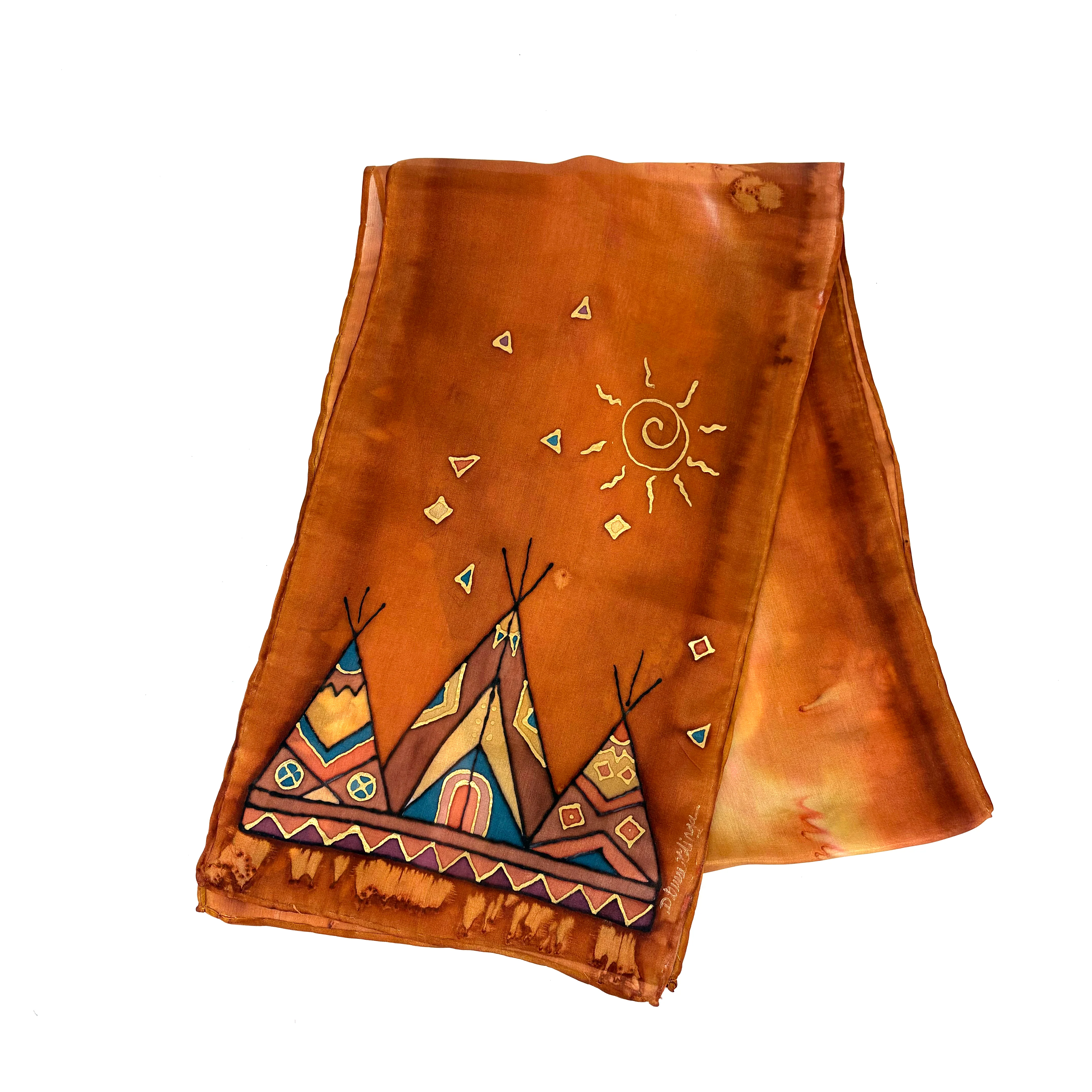 Silk scarf - Image 7