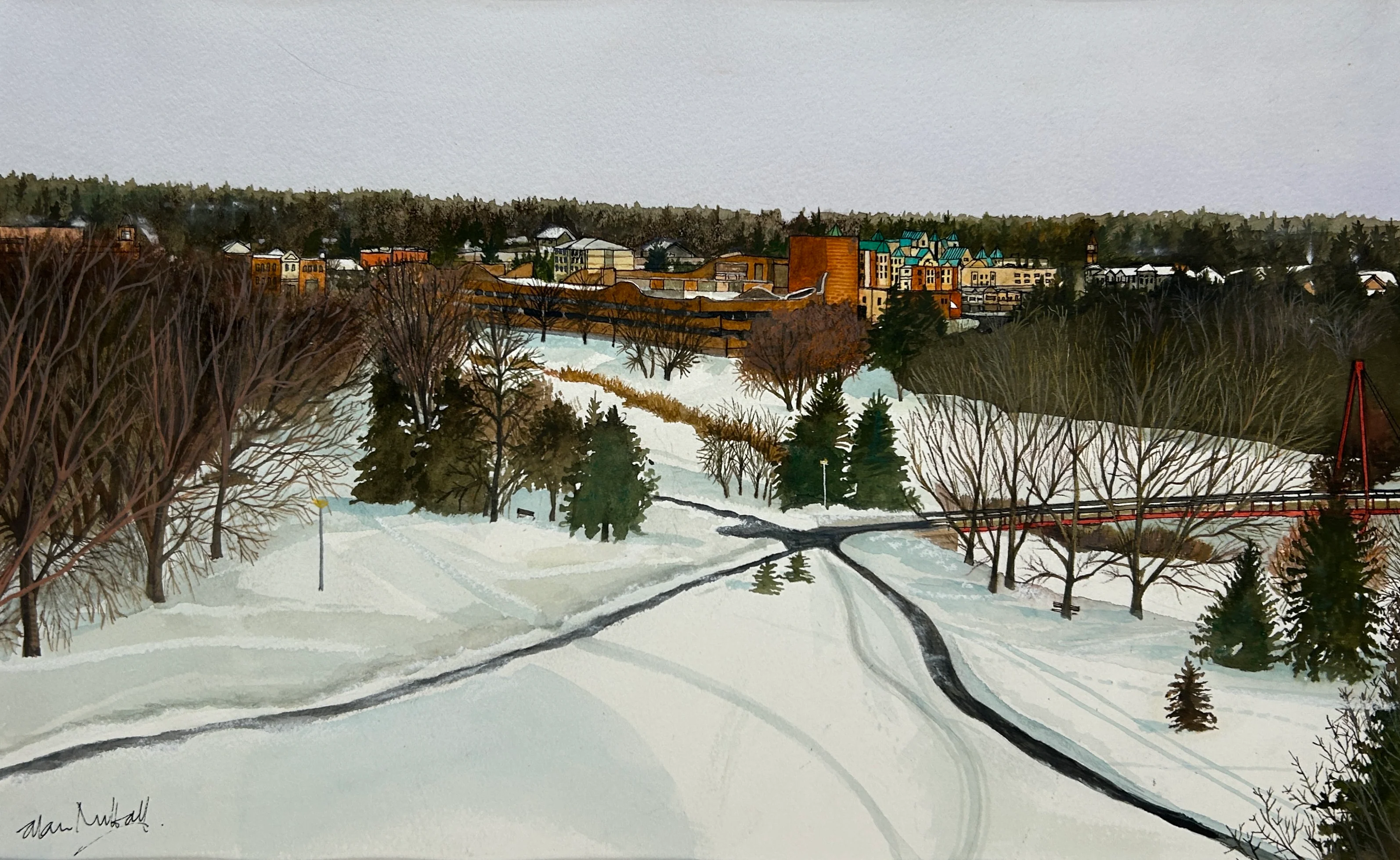 Winter in St. Albert