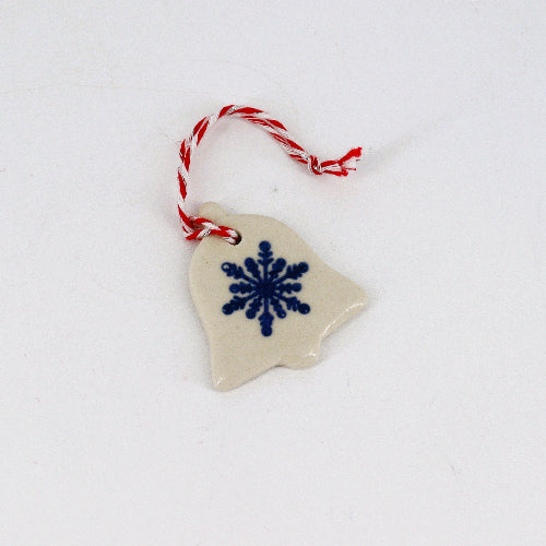 Small Handmade Ceramic Holiday Ornaments
